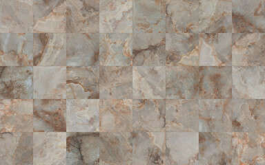 Onyx natural tile, seamless stonework texture map - 758211902