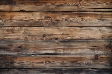 Detailed view of a wooden wall with prominent knots, suitable for backgrounds or textures