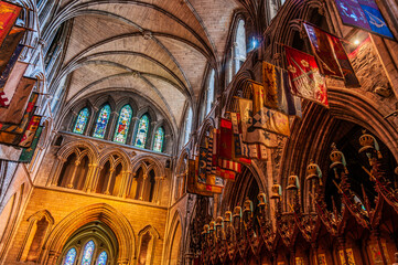 Ireland, Dublin. St Patrick’s Cathedral LR24 - obrazy, fototapety, plakaty