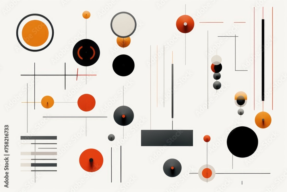 Poster A diverse assortment of different shapes for various design needs