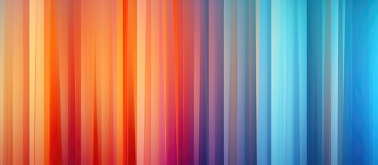 Obraz premium Abstract geometric art background with elegant vertical lines pattern in vibrant colors for wallpaper and graphic design.