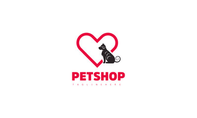 Stylish emblem symbolizing the joy of pet ownership, with whimsical and charming illustrations.
