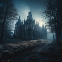 Obraz premium Old Gothic castle
