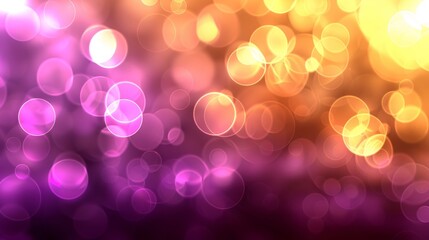 Soft delicate lilac purple, mint green, and champagne gold colors abstract bokeh background