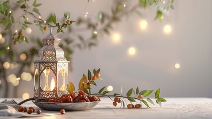 Ramadan Kareem Or Ramadhan With Islamic Arabesque Isra Miraj Al Nabi Eid Mubarak