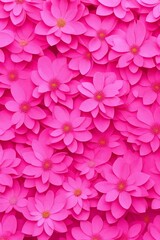 Fototapeta premium pink background with pint flowers