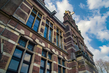 Fototapeta na wymiar Stunning landmark in the Netherlands