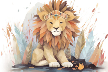 invitation personal illustration many project more lion wallpaper background adorable