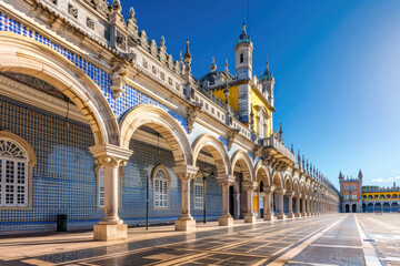 Fototapeta na wymiar Stunning landmark in Portugal