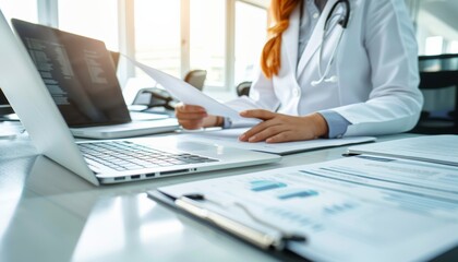 Therapist conducting therapy session with patient in office, text space included.