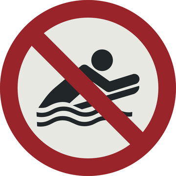 recommend clip art: PROHIBITION SIGN PICTOGRAM, NO BODY BOARDING ISO 7010 ? P063.eps