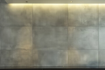 Contemporary Industrial Style Concrete Wall in Modern Architecture