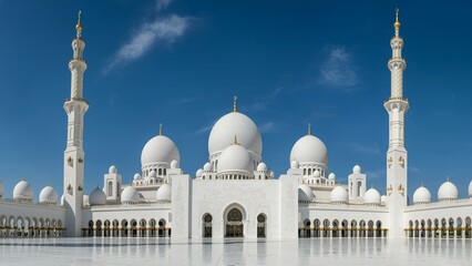 Fototapeta na wymiar sheikh zayed mosque uae