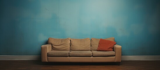 Sofa Without People.