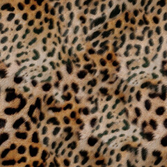 leopard skin design texture seamless pattern