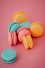 The image is a group of colorful macaroons 6202.