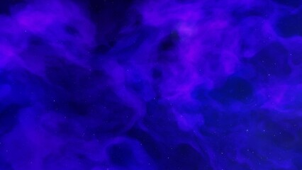 Deep space nebula with stars. Bright and vibrant Multicolor Starfield Infinite space outer space background with nebulas and stars. Star clusters, nebula outer space background 3d render
