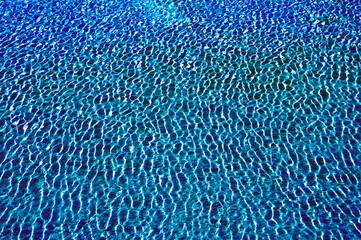 water texture in the pool