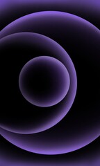 Purple circle background. Abstract wallpaper for phone
