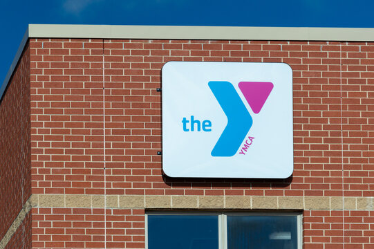 YMCA Fitness Club Exterior Sign and Trademark Logo