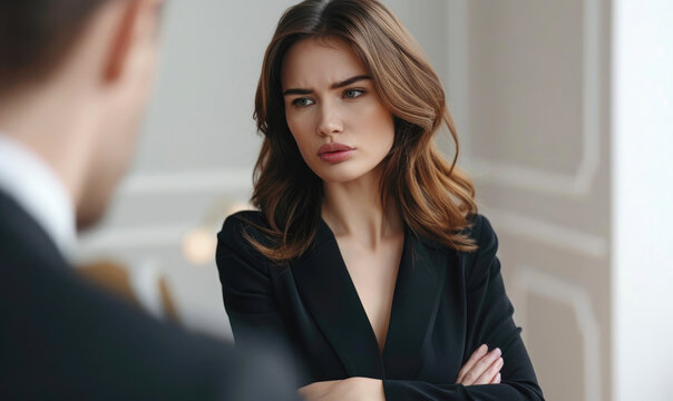 An office worker, who had a falling out with her colleague