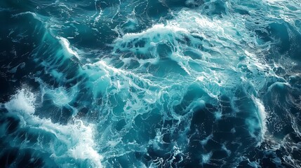 Sea waves background.