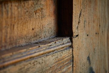 Detalle hermoso de puerta