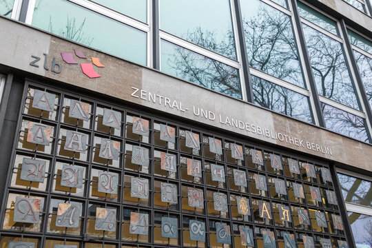 The Berlin Central and Regional Library or ZLB in Mitte, Berlin, Germany