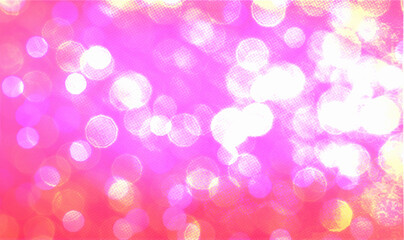 Pink bokeh background banner perfect for Party, ad, event, Anniversary, and various design works
