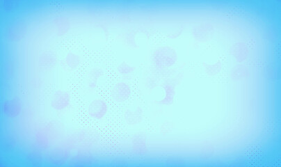 Blue bokeh background banner perfect for Party, ad, event, Anniversary, and various design works
