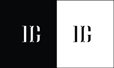 DG, GD, D, G, Abstract Letters Logo monogram