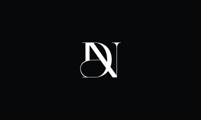 DN, ND, D, N, Abstract Letters Logo Monogram