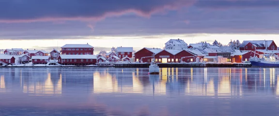 Photo sur Plexiglas Europe du nord Reine, Moskenesoya, Lofoten, Nordland, Norwegen