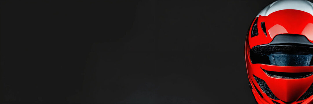 black and white background.  background with bicycle helmet. Card template with