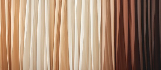 Obraz premium closeup of textured curtains background for design purposes