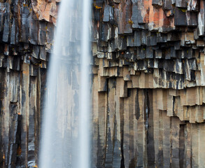 Svartifoss, Skaftafell, Ostisland, Island