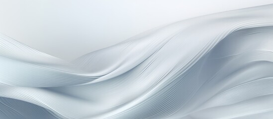 Obraz premium Blurred Bright Silver Gray Background with Gradient Texture.