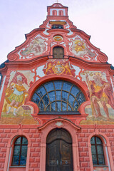 Fototapeta na wymiar Spitalkirche Heilig Geist in Füssen (Bayern)