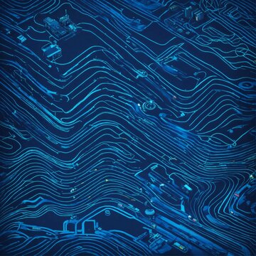circuit board background | hacker background vintage classic blue texture of paper background with copy space for text or image.