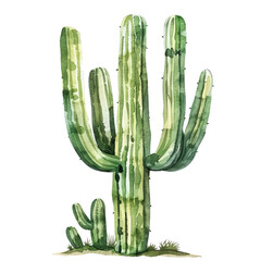 Watercolor Succulent Cactus
- 758330978