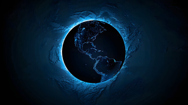 Éclipse solaire totale du 8 avril 2024 : Chemin de totalité traversant l'Amérique du Nord du Mexique au Canada.