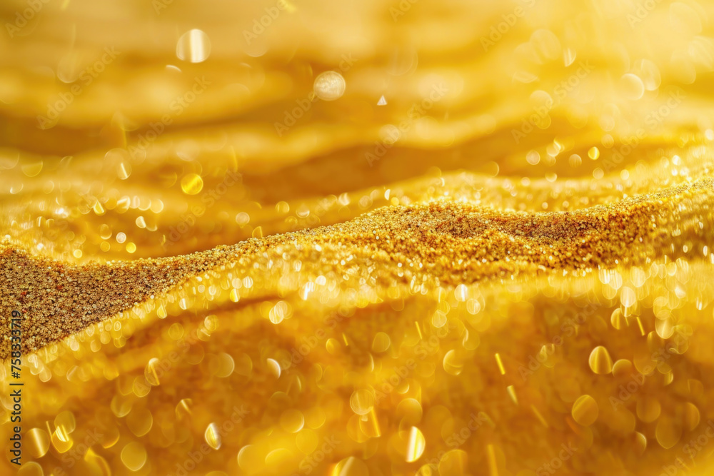Poster A detailed close up view of a shiny surface. Suitable for various design projects