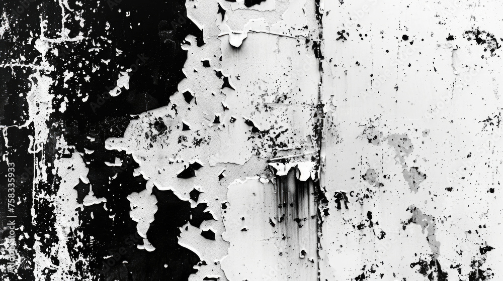Aufkleber a close-up photo of peeling paint texture. suitable for background or texture use
