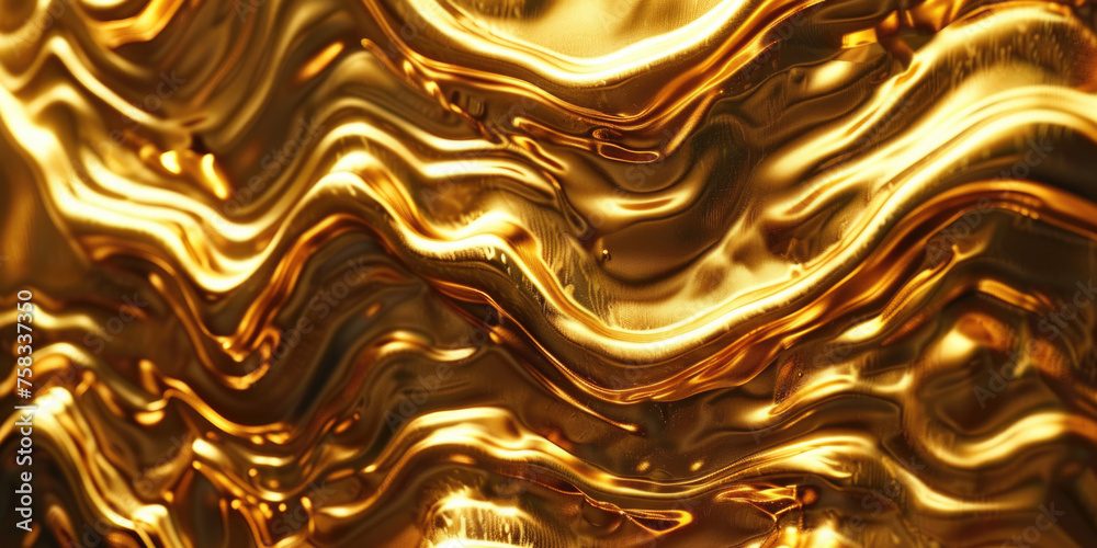 Poster a close up view of a shiny surface, perfect for backgrounds or textures