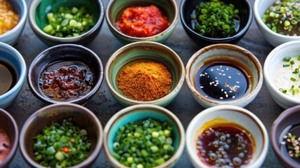 small, colorful dishes featuring miso paste as a key ingredient, from dressings and marinades to dips and spreads