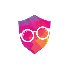 Glasses Logo Design. spectacles icon design template vector.