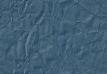 Obraz premium Seamless battered kraft blue paper texture. Grunge rough natural page.