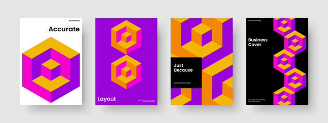 Obraz premium Isolated Poster Template. Abstract Banner Design. Geometric Brochure Layout. Business Presentation. Background. Book Cover. Flyer. Report. Portfolio. Handbill. Pamphlet. Magazine. Catalog. Leaflet