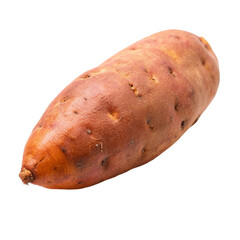 Sweet potato isolated on Transparent background.