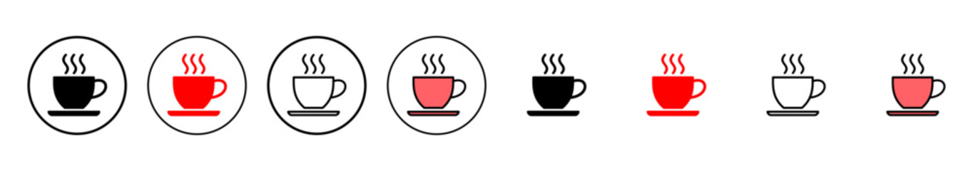 coffee cup icon vector illustration. cup a coffee sign and symbol